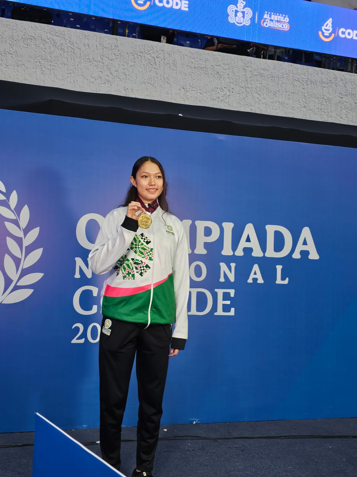 LA POTOSINA FATIMA BARRÓN CONSIGUE EL ORO EN OLIMPIADA NACIONAL DE TAE KWON DO