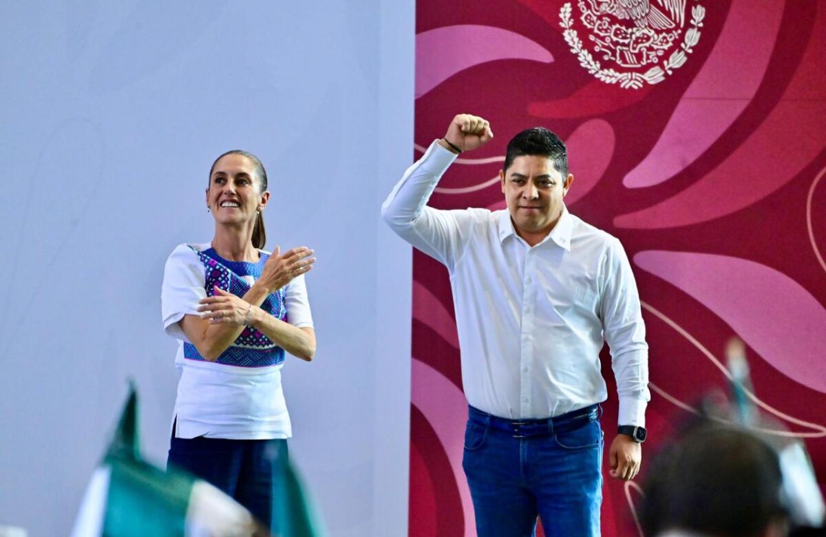 RICARDO GALLARDO ACOMPAÑA A CLAUDIA SHEINBAUM EN SU SEGUNDO INFORME ANTE 21 MIL POTOSINAS Y POTOSINOS