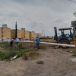 INTERAPAS IMPIDE FUGA EN LA ZONA NORTE DE LA CAPITAL POTOSINA